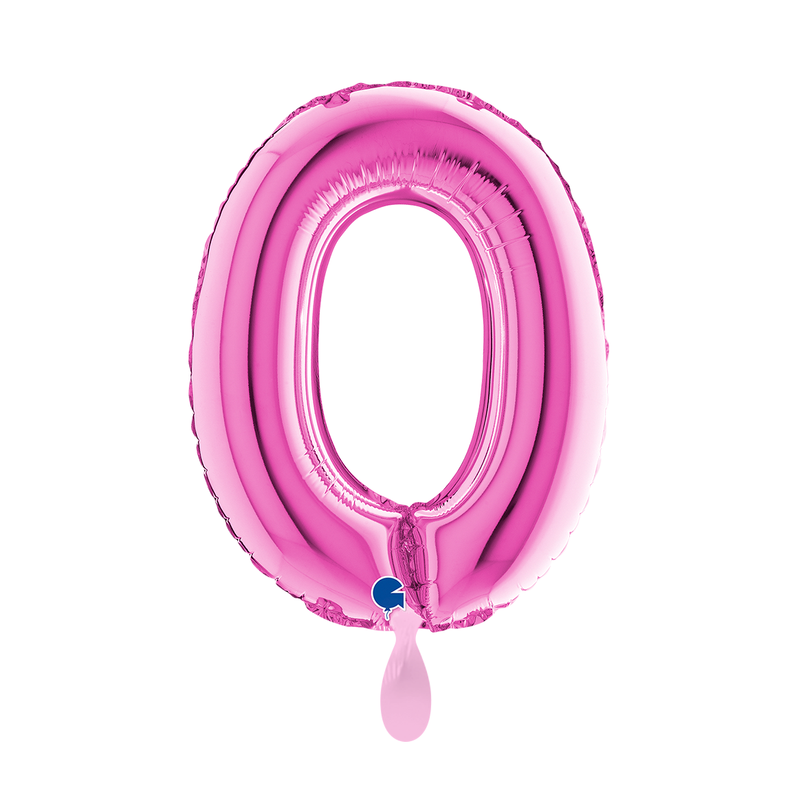 1 Balloon XS - Number 0 - Fuxia