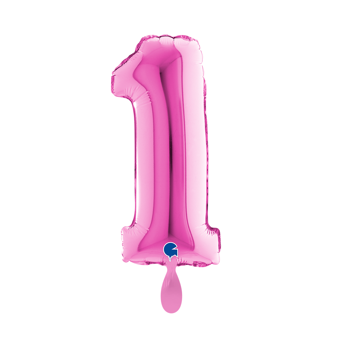 1 Balloon XS - Number 1 - Fuxia