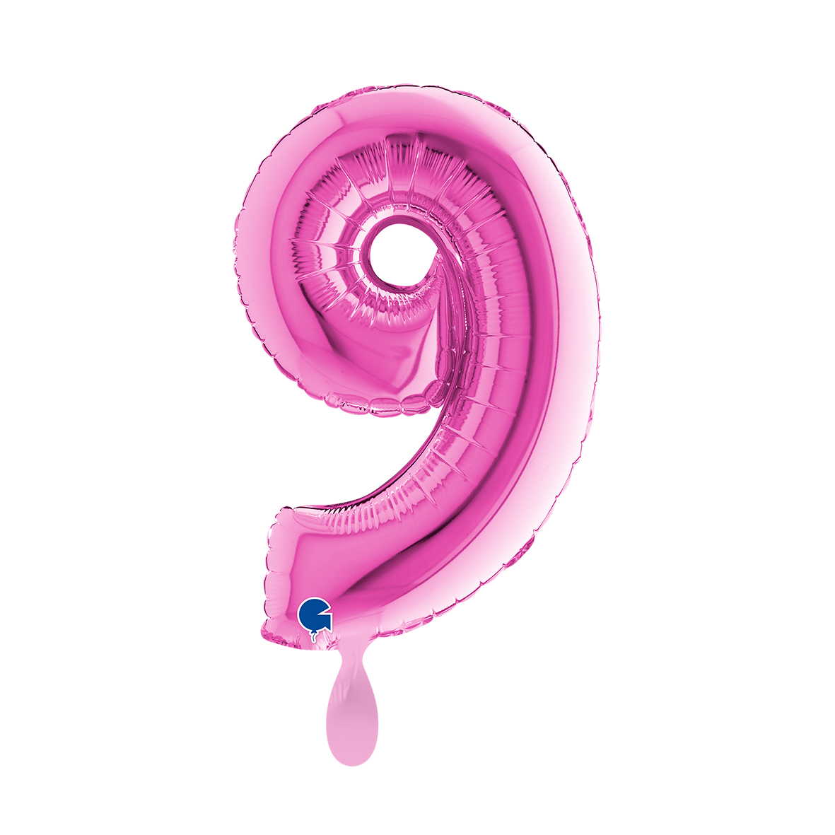 1 Balloon XS - Number 9 - Fuxia