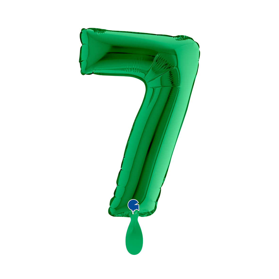 1 Balloon XS - Number 7 - Green