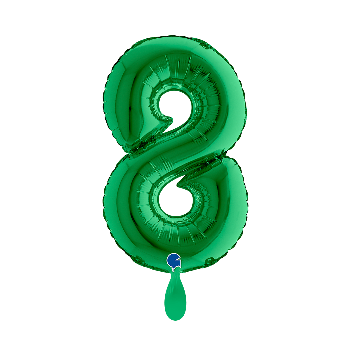 1 Balloon XS - Number 8 - Green