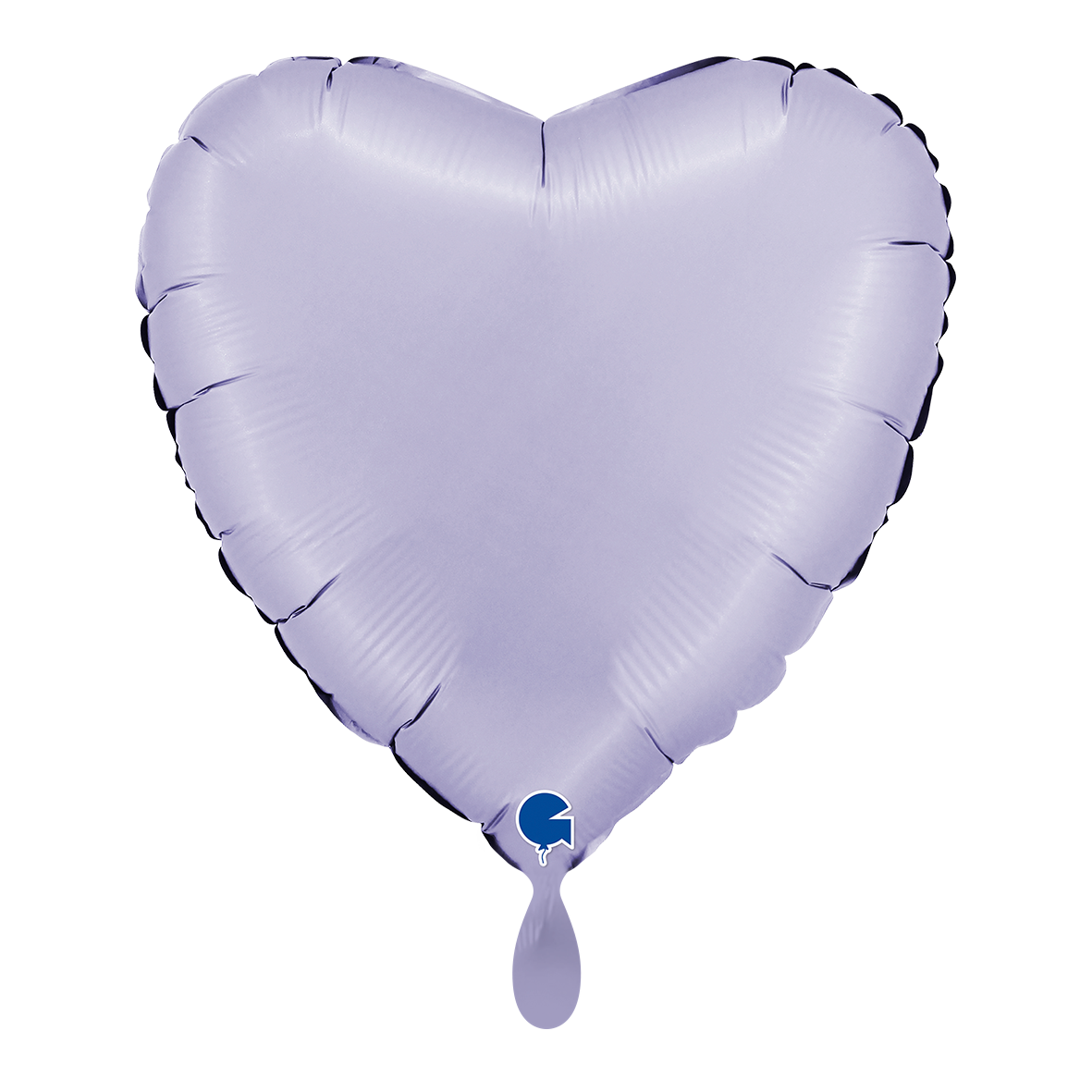 1 Balloon - Heart - Satin Lilac