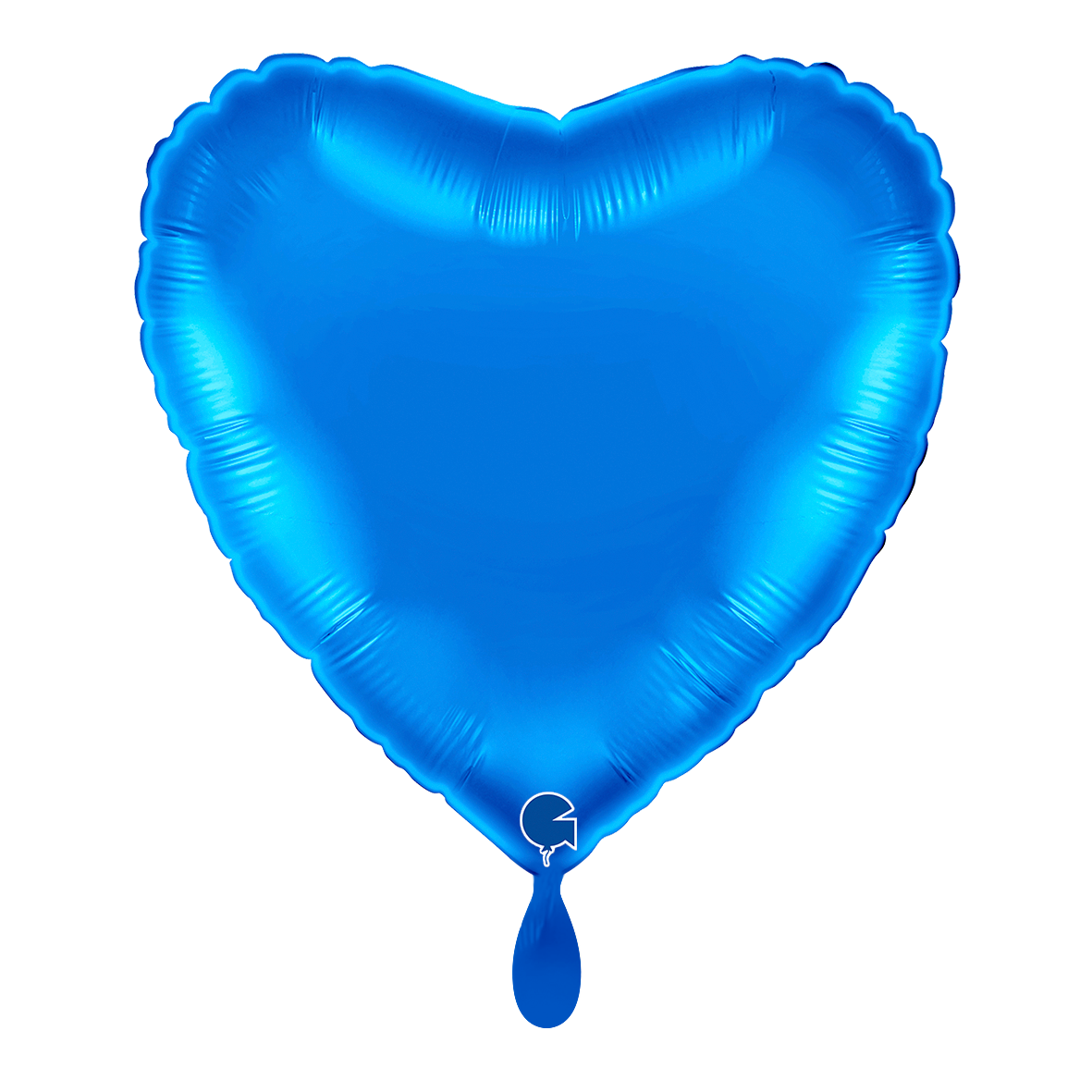 1 Balloon - Heart - Blue