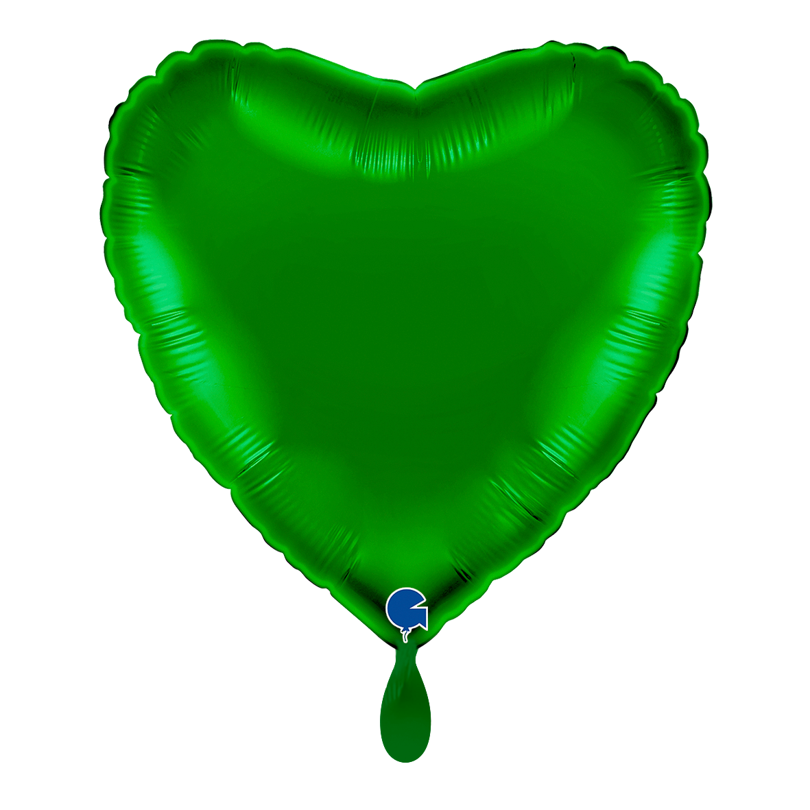 1 Balloon - Heart - Green