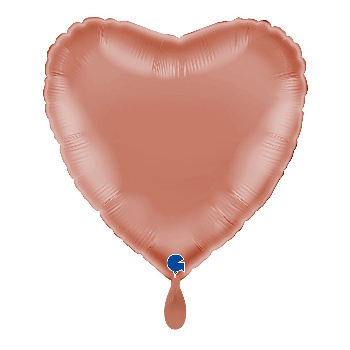 1 Balloon - Heart - Rose Gold
