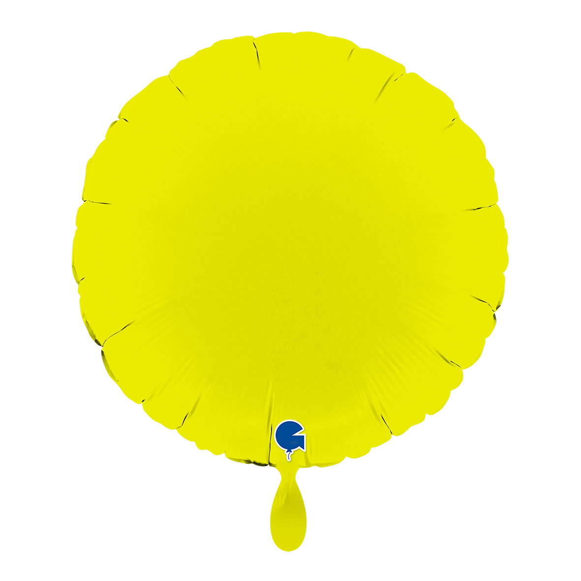 1 Balloon - Round - Matte Lime Green