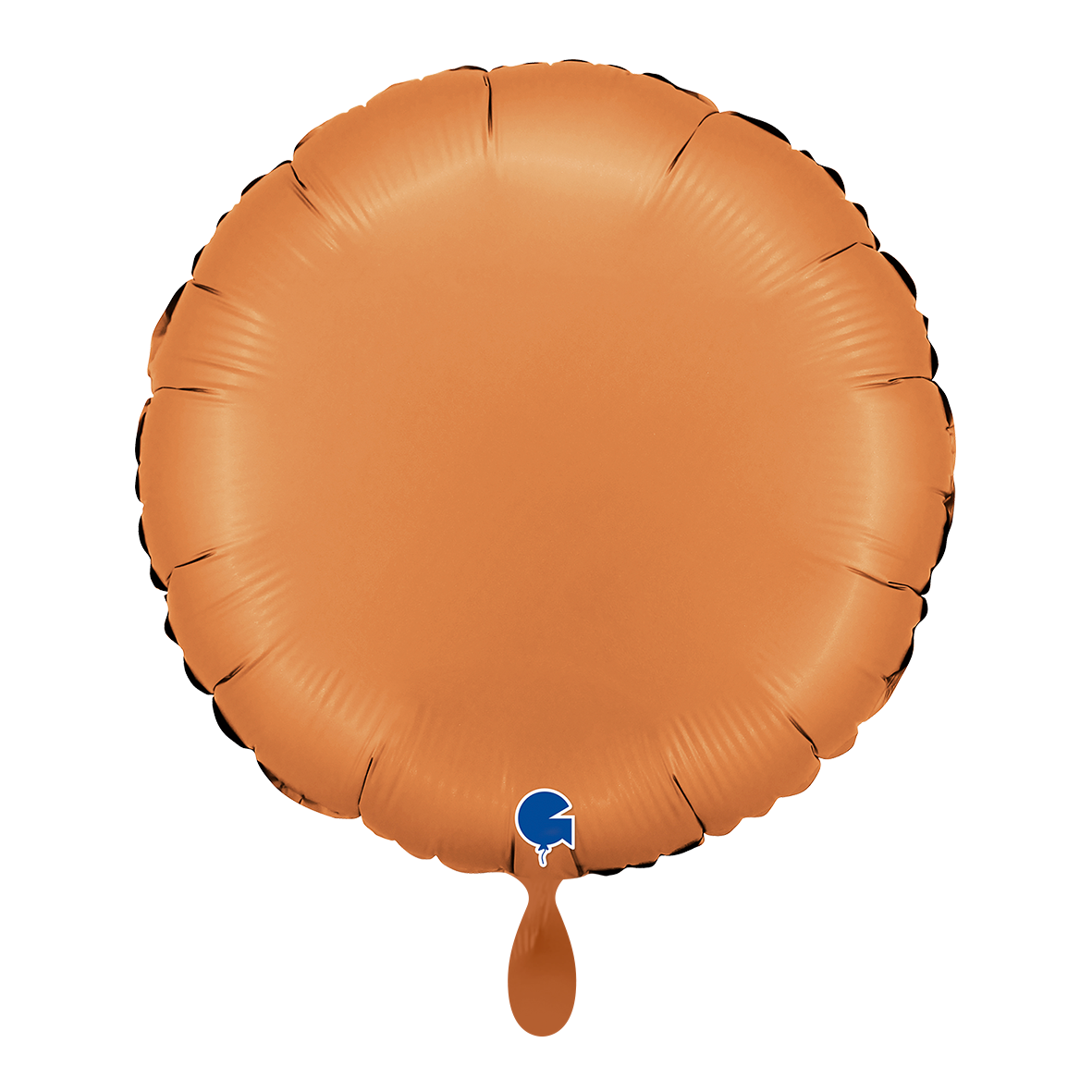 1 Balloon - Round - Satin Caramel