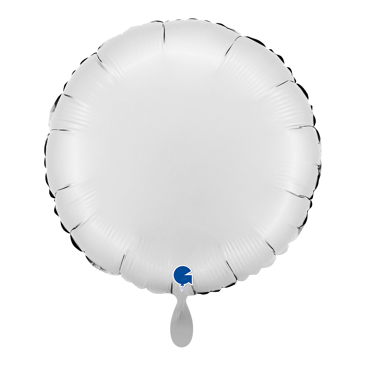 1 Balloon - Round - Satin White