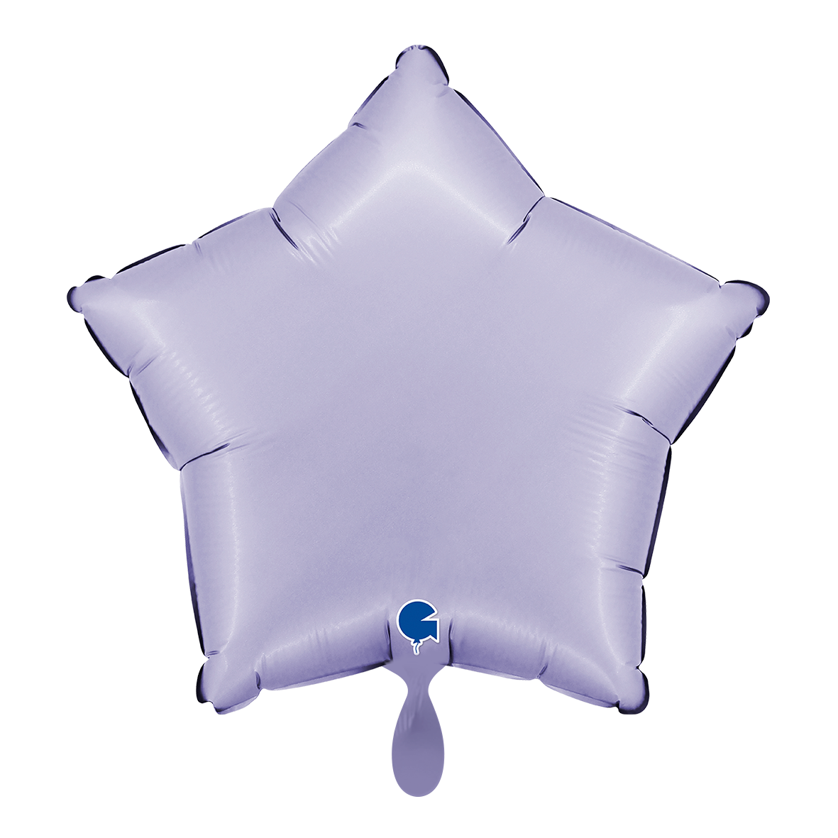 1 Balloon - Star - Satin Lilac