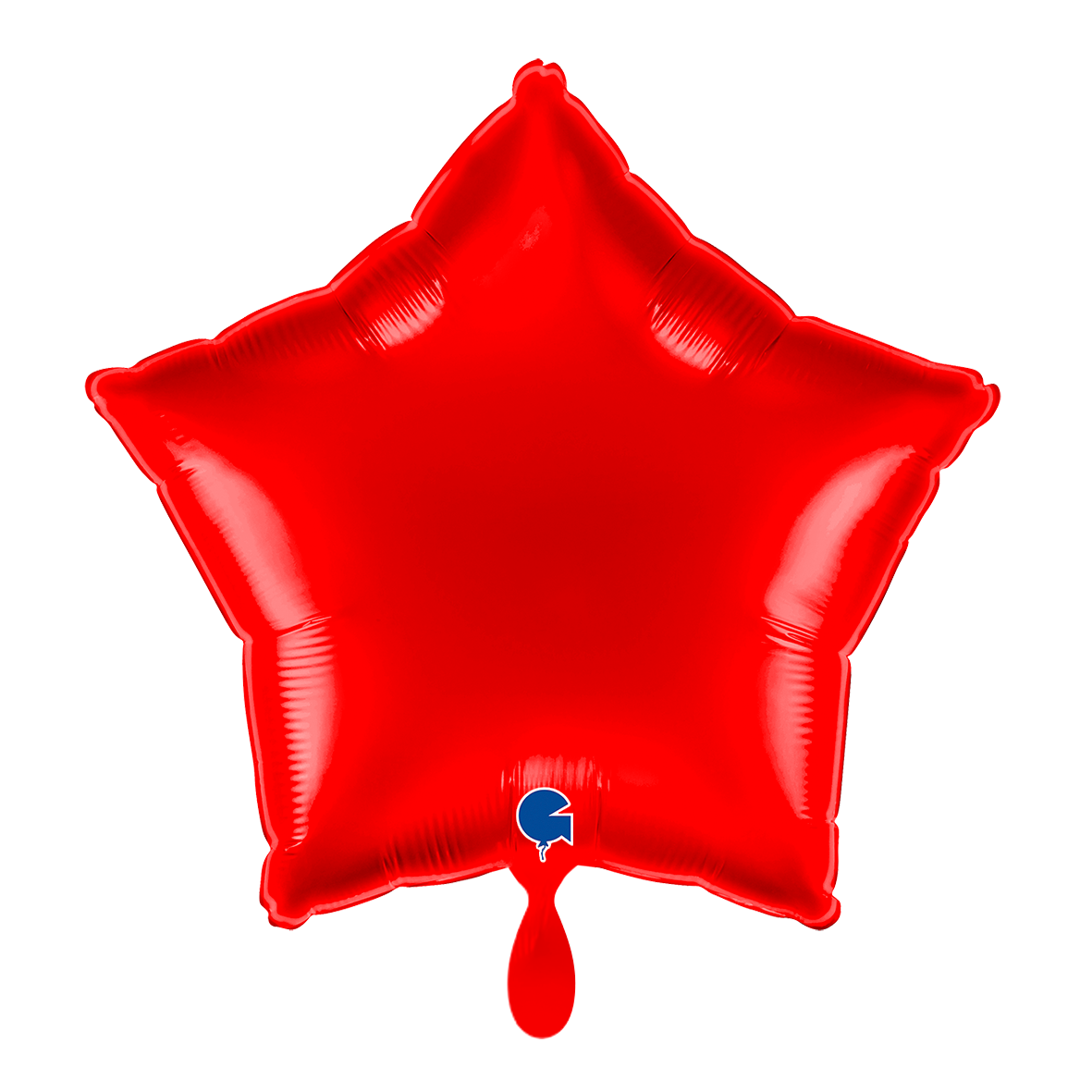 1 Balloon - Star - Red