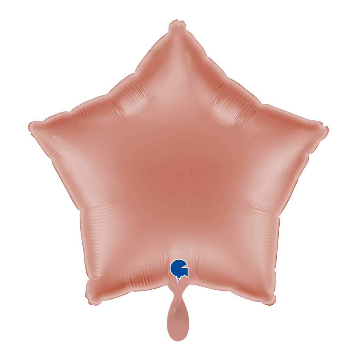 1 Balloon - Star - Rose Gold