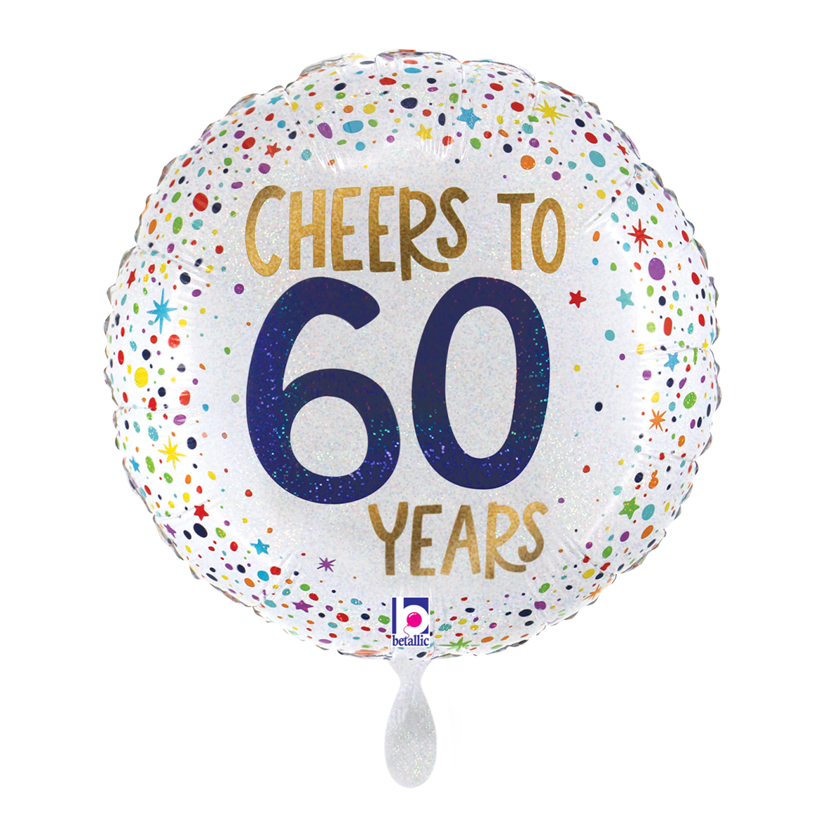 1 Balloon - Cheers To 60 Years