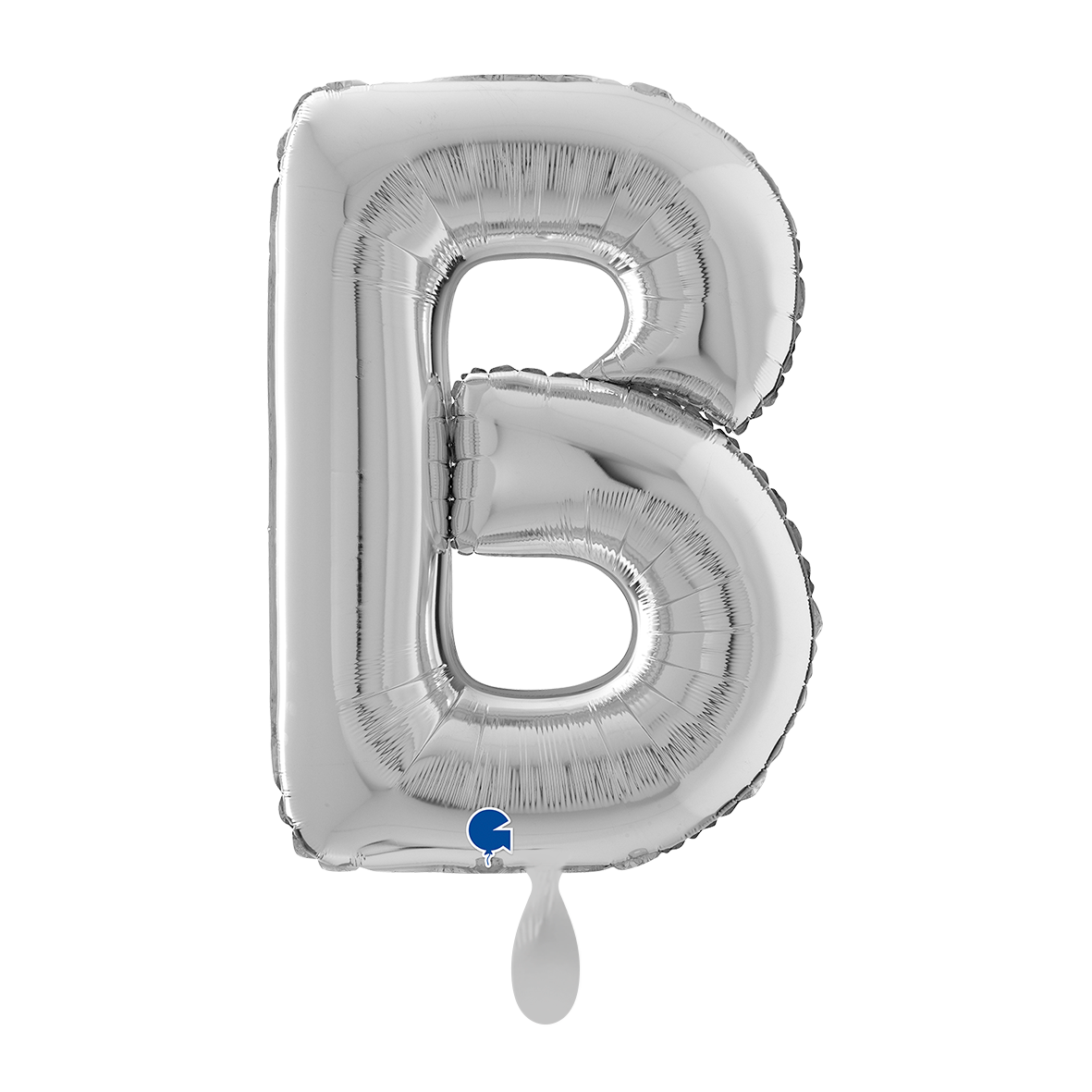 1 Balloon XL - Letter B - Silver