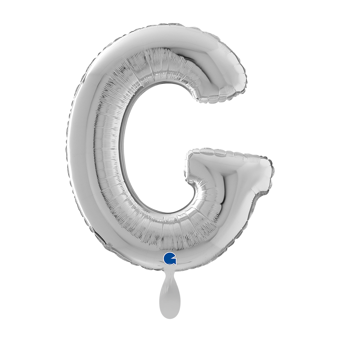 1 Balloon XL - Letter G - Silver