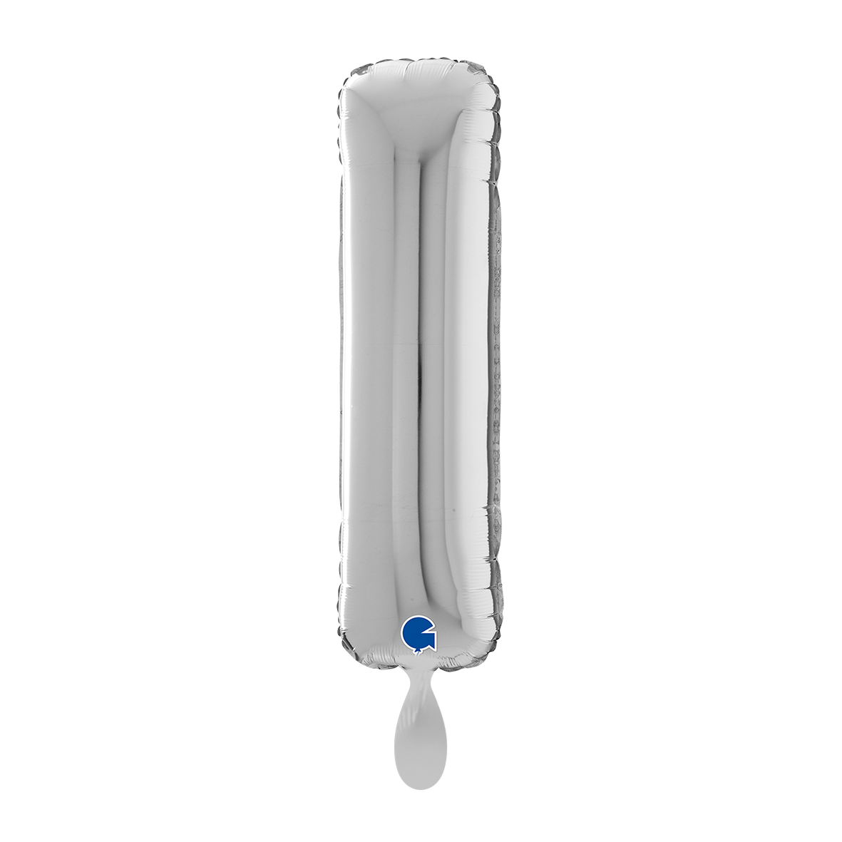 1 Balloon XL - Letter I - Silver