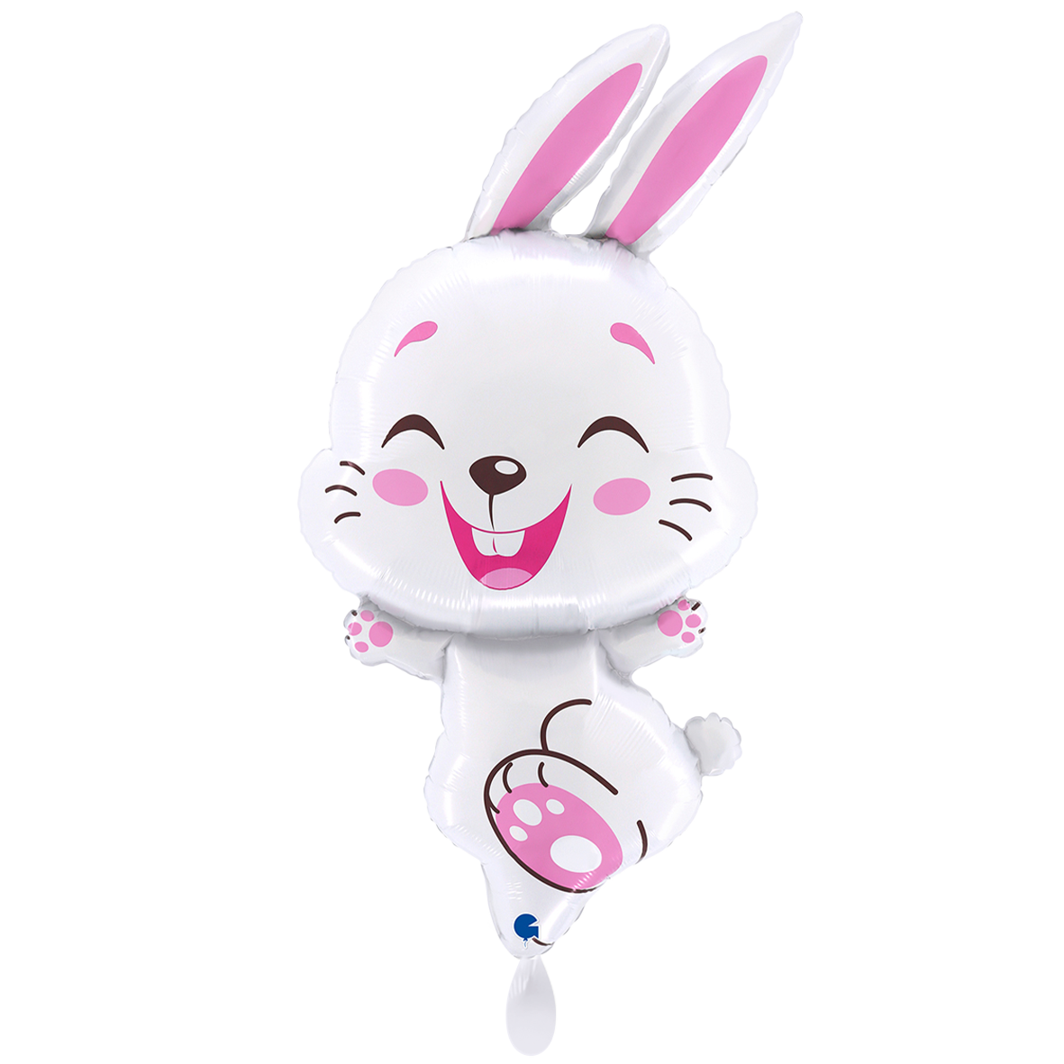 1 Balloon XXL - Bunny White Fuxia