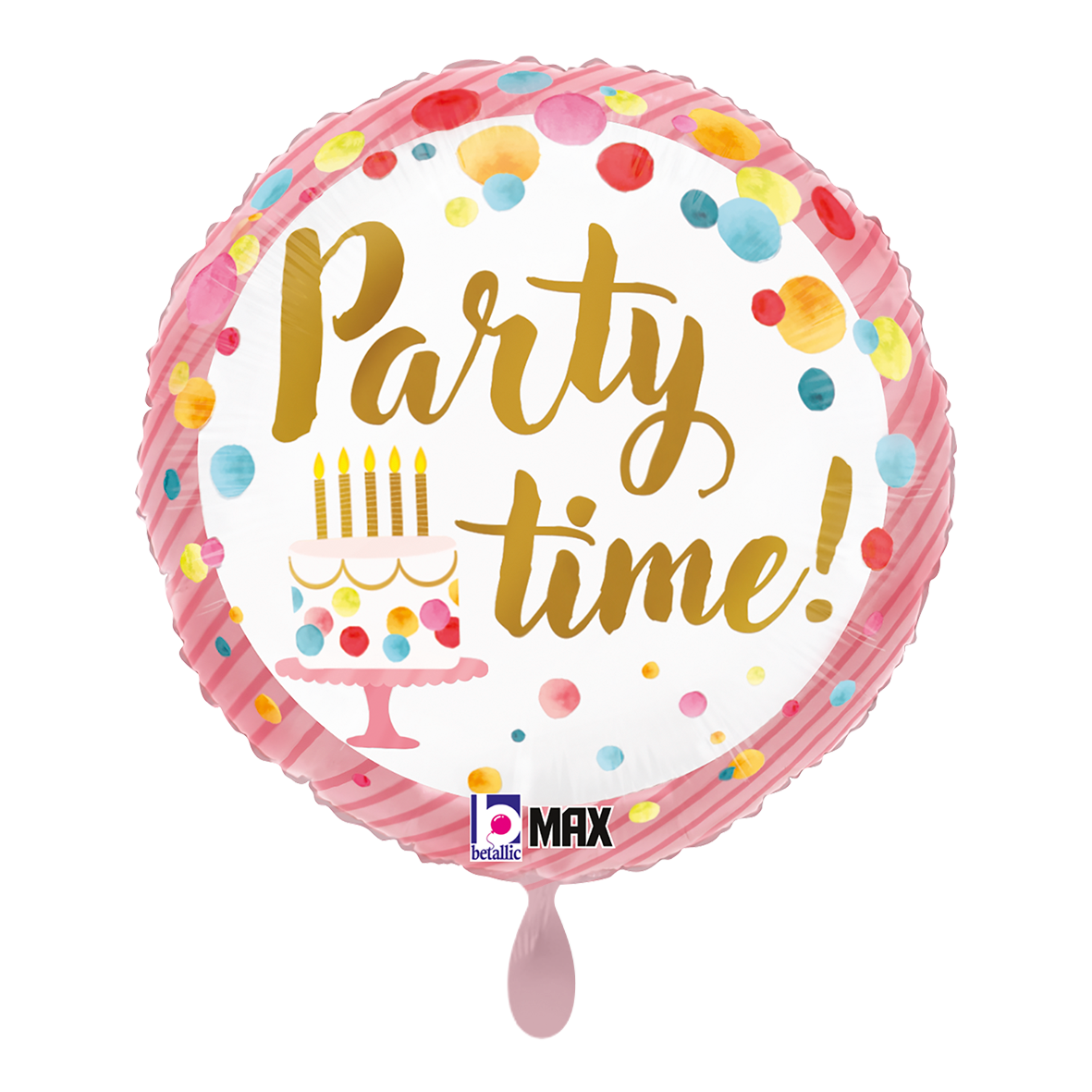 1 Balloon - Satin Birthday Pink Party
