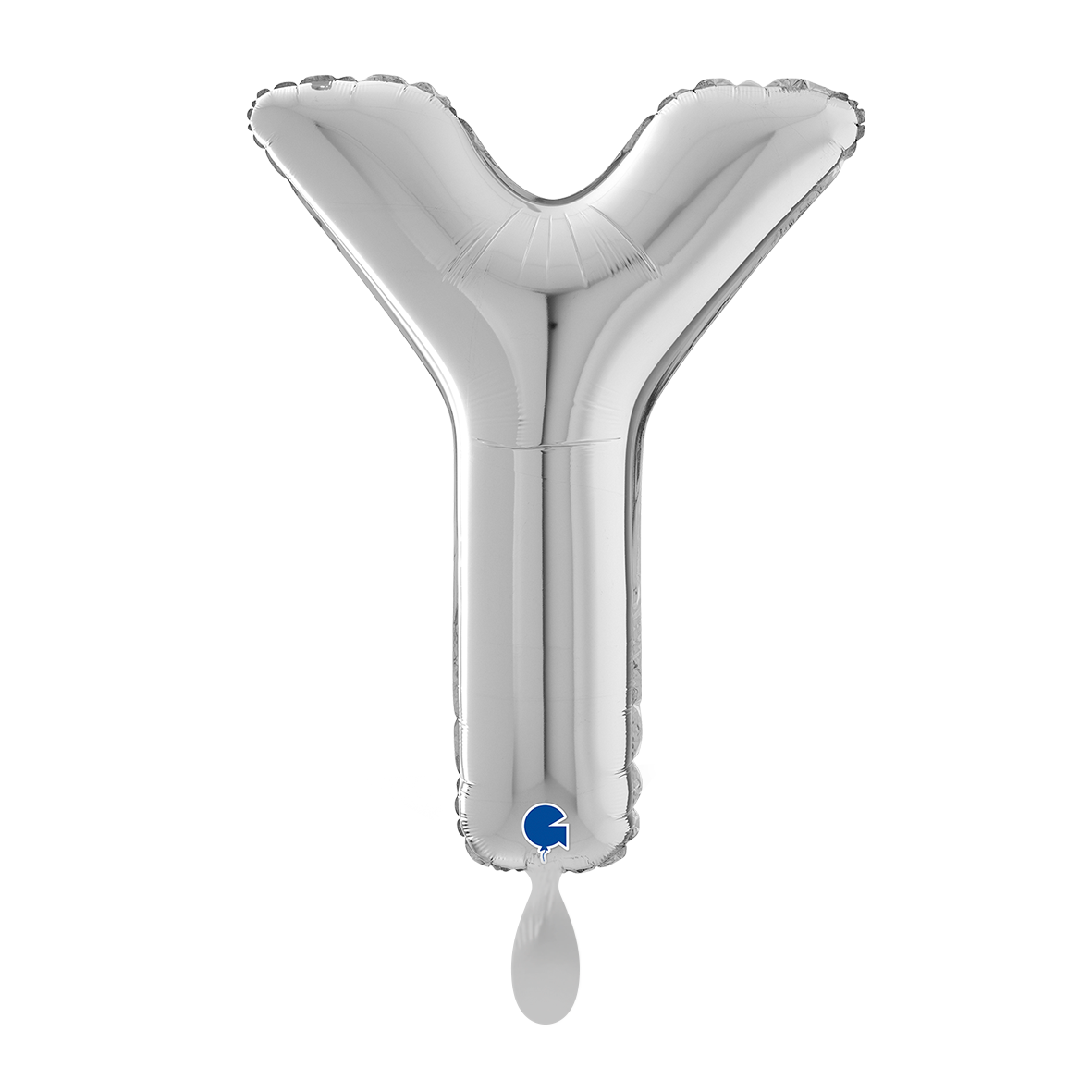 1 Balloon XL - Letter Y - Silver