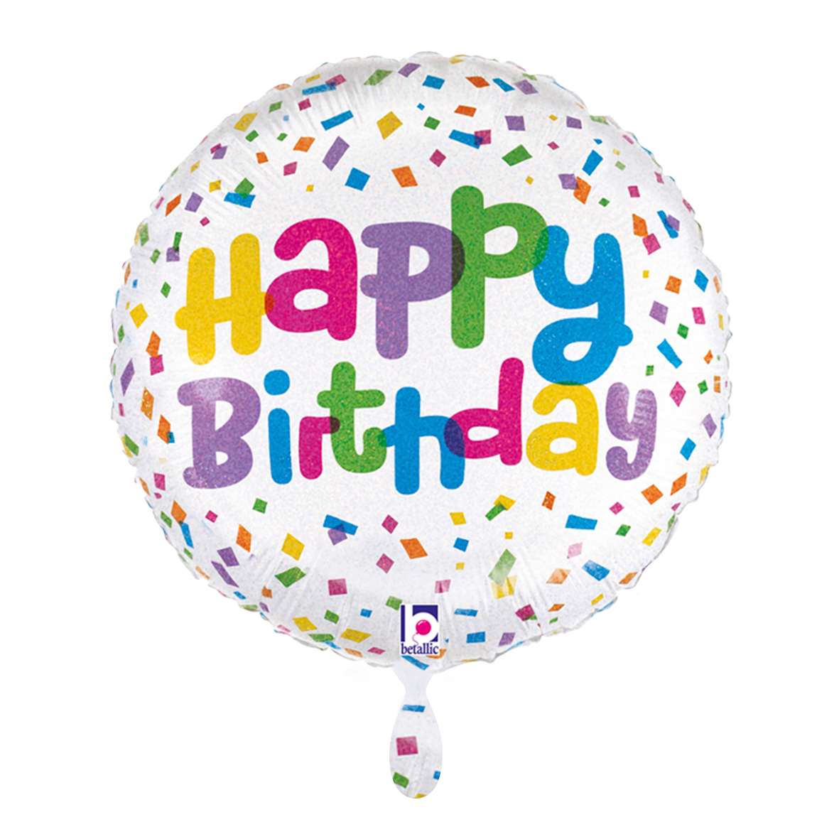 1 Balloon - Cue The Confetti Birthday