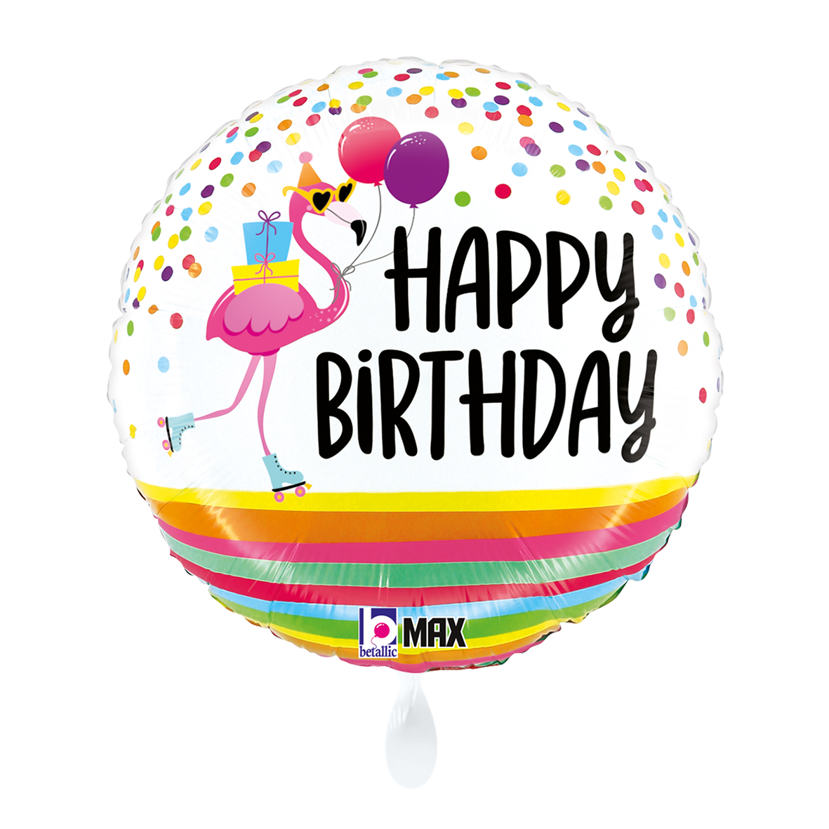 1 Balloon - Flamingo Birthday Party