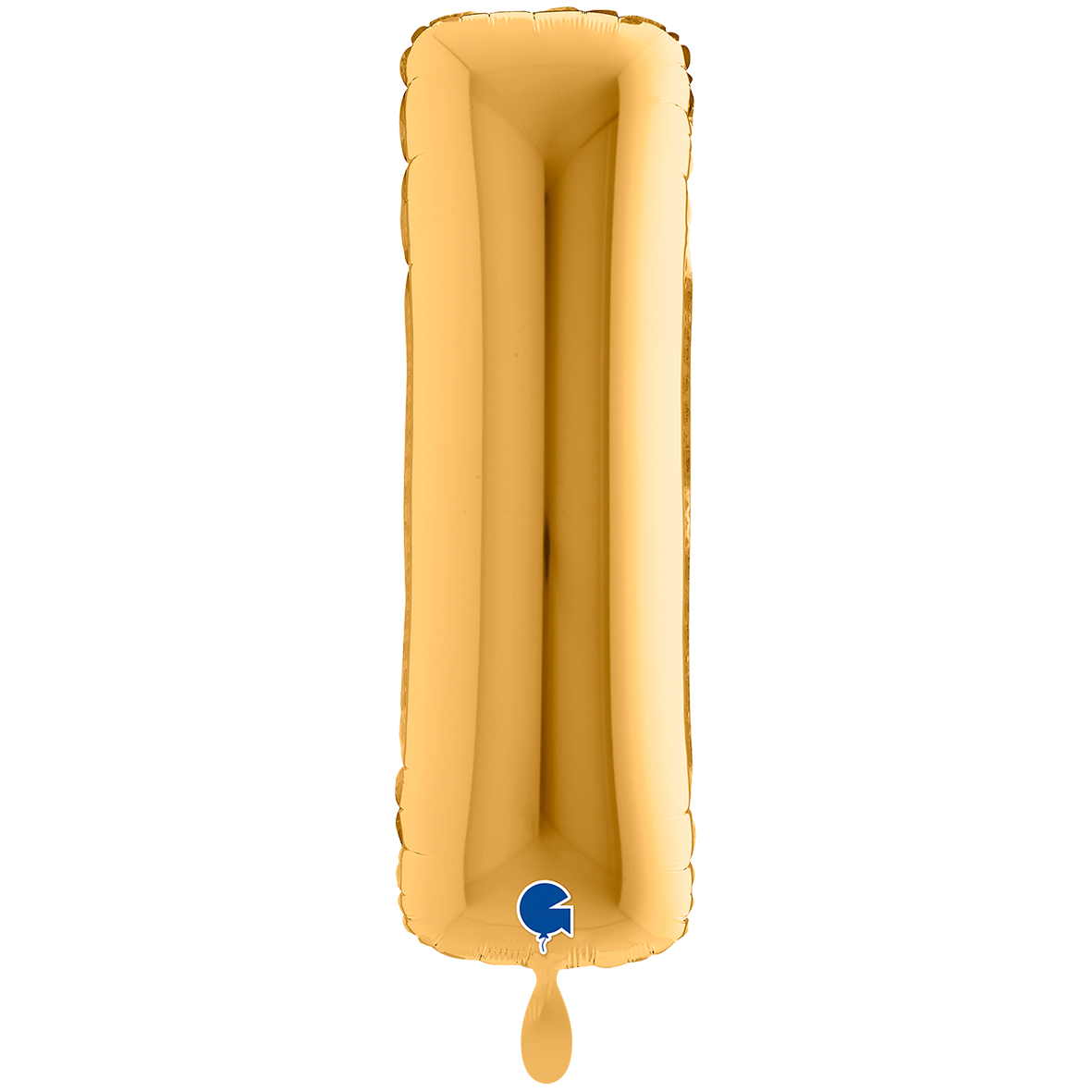 1 Balloon XXL - Letter I - Gold