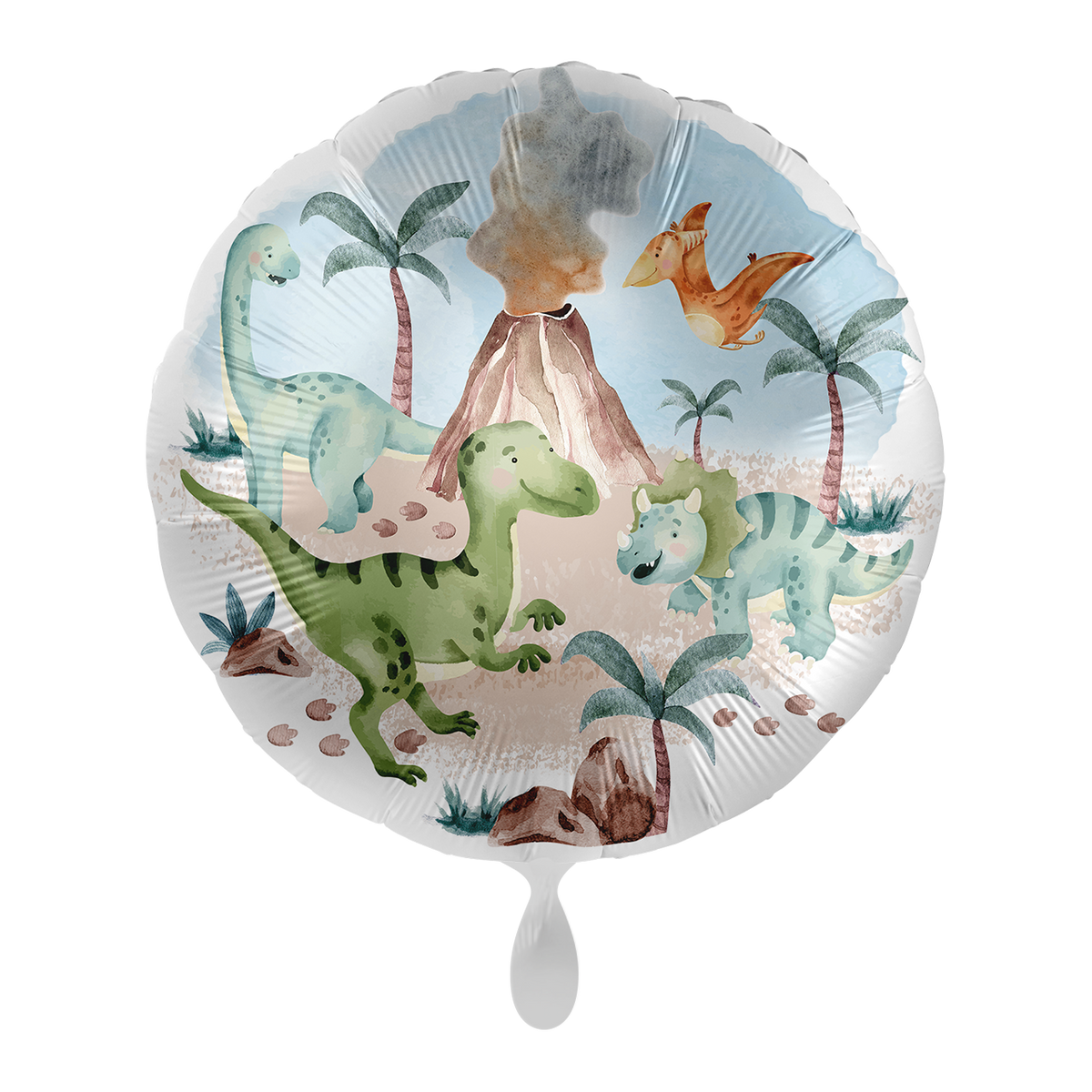 1 Balloon - Funny Dino - UNI