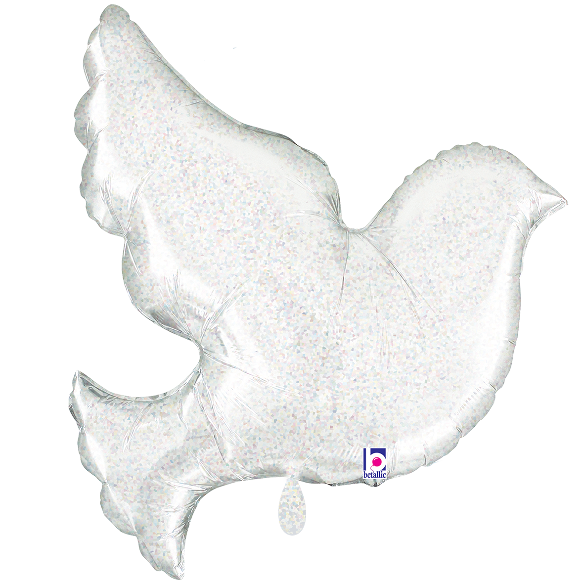 1 Balloon XXL - Pearl White Dove