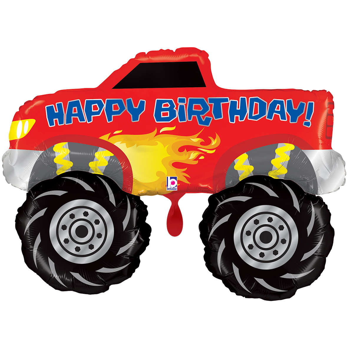 1 Balloon XXL - Monster Truck Birthday