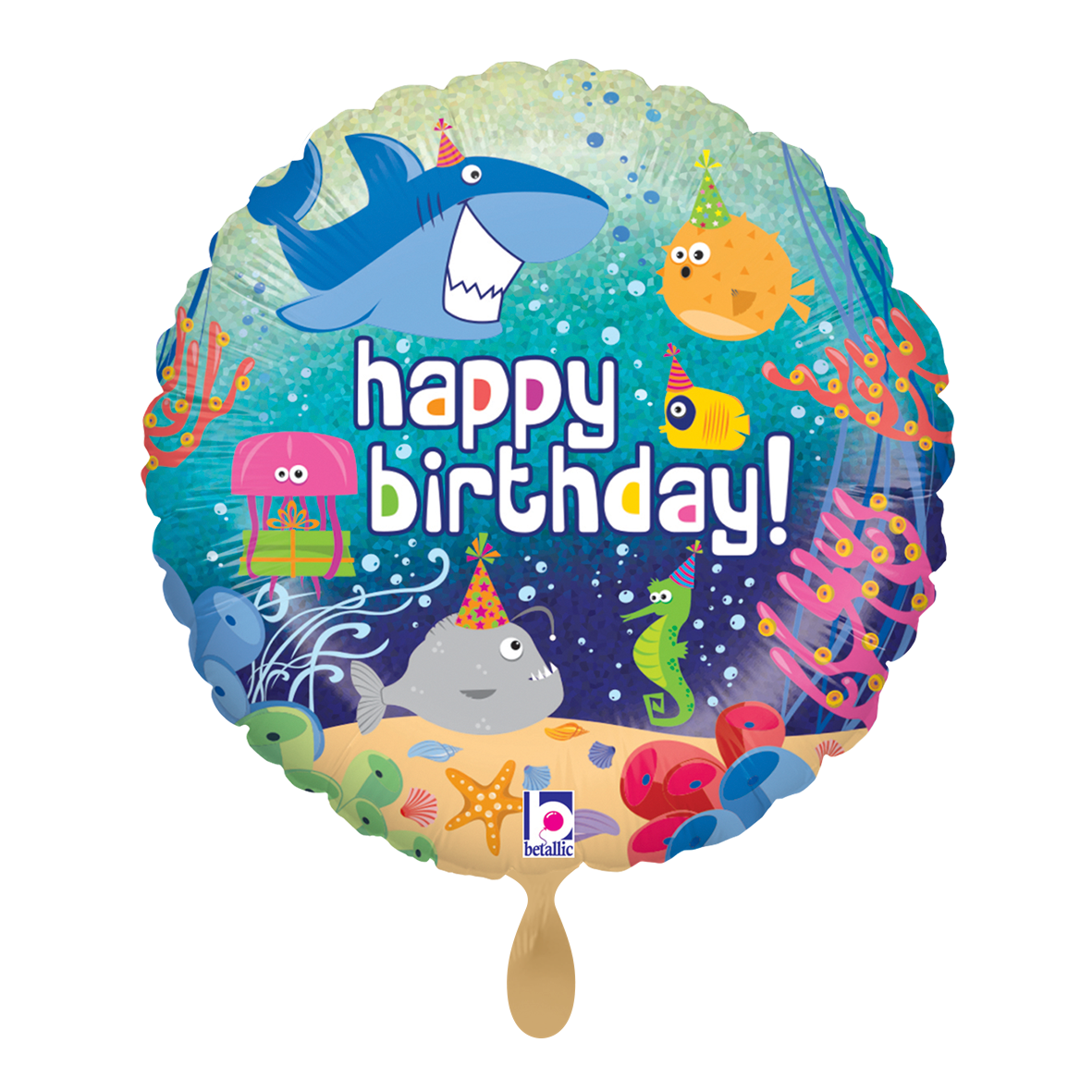 1 Balloon - Birthday Ocean