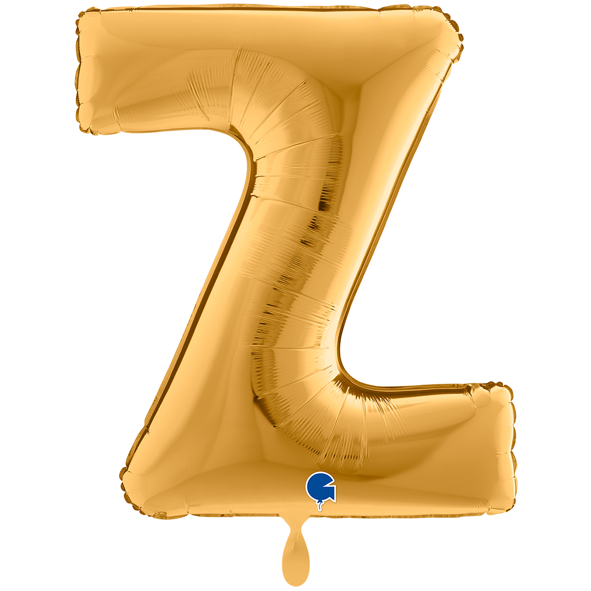 1 Balloon XXL - Letter Z - Gold