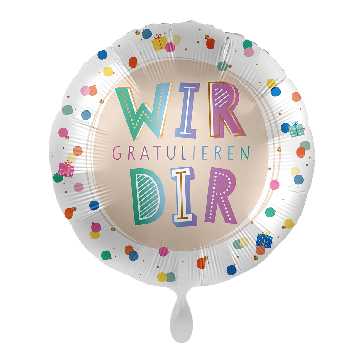 1 Balloon - Polka Dots Birthday - GER
