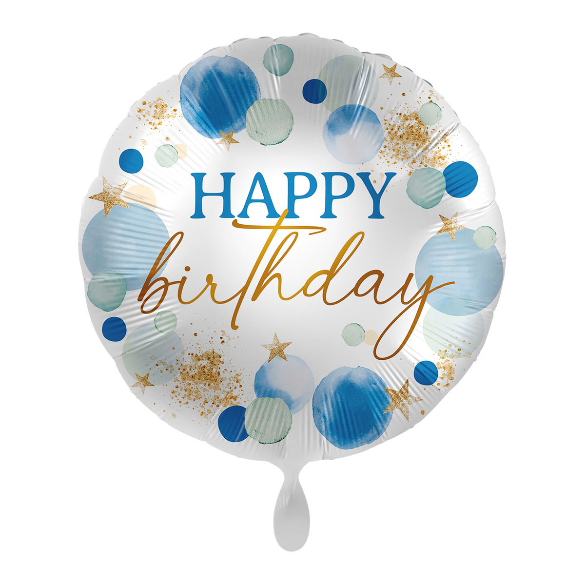 1 Balloon - Lucky Blue Birthday - ENG