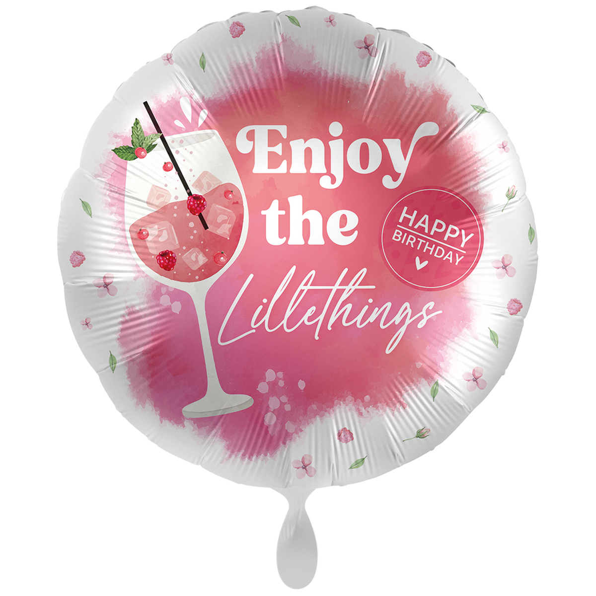 1 Balloon XXL - Enjoy the Little Things Birthday - ENG