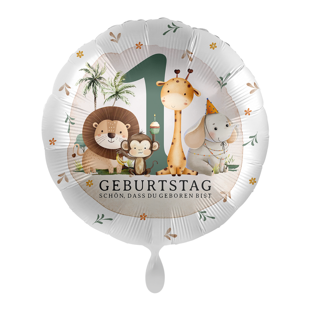 1 Balloon - Jungleparty zum 1. Geburtstag - GER