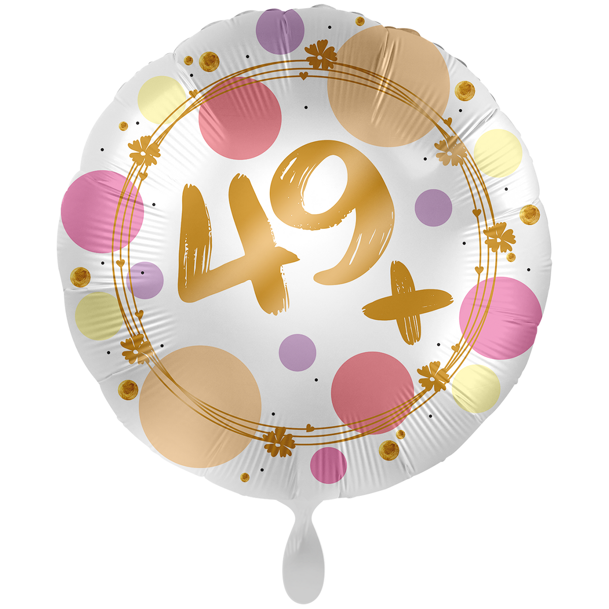 1 Balloon XXL - Shiny Dots 49+ - UNI