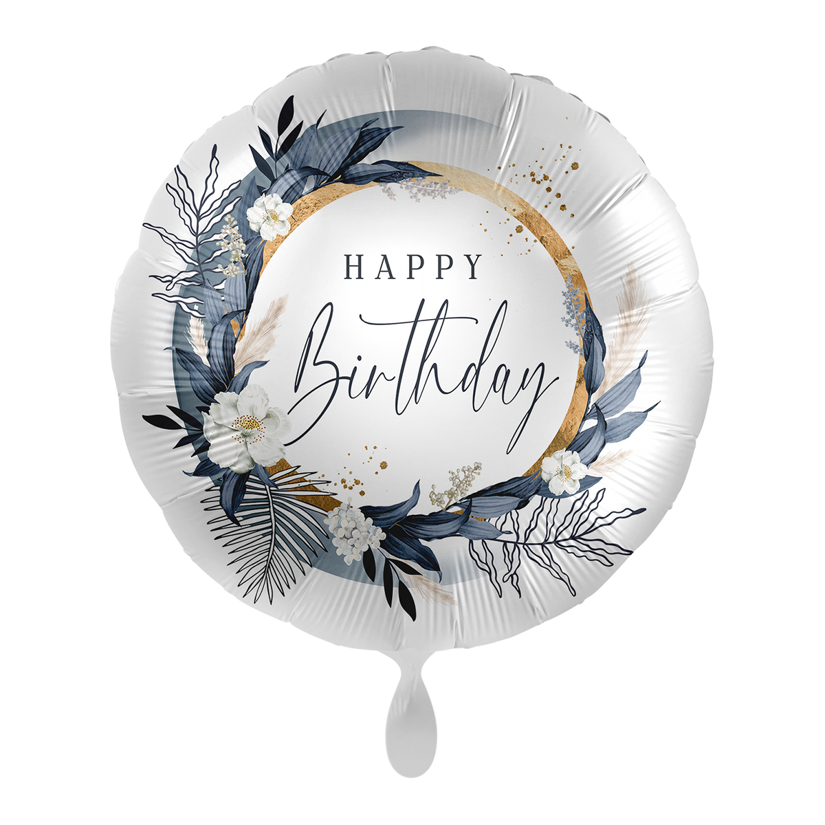 1 Balloon - Modern Boho Wreath - ENG