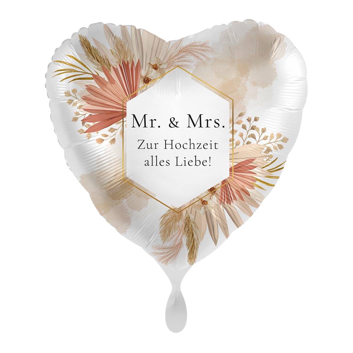 1 Balloon - Bohemian Florals Wedding - GER