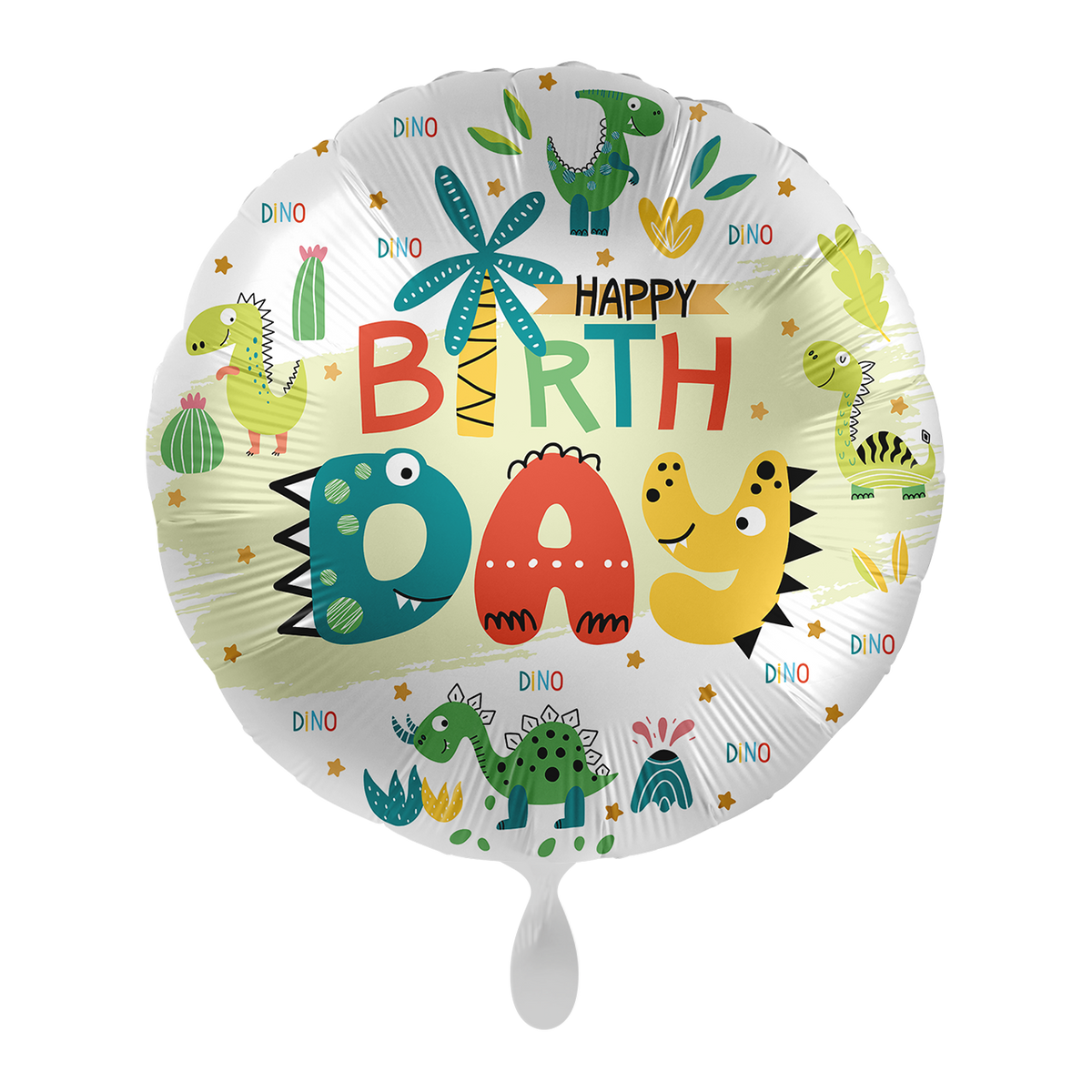 1 Balloon - Dinoland Birthday - ENG