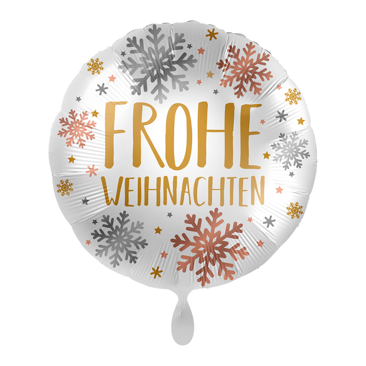 1 Balloon - Christmas Snowflakes - GER