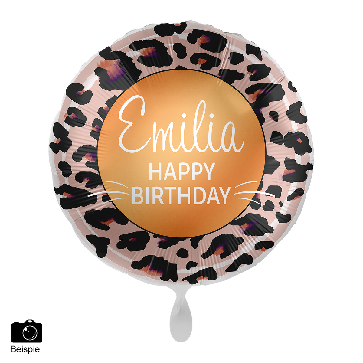 1 Balloon - Personalize IT - Happy Birthday Leoprint