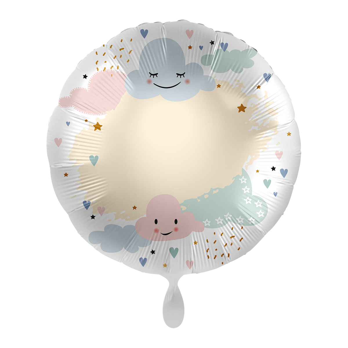 1 Balloon - Personalize IT - Happy Clouds