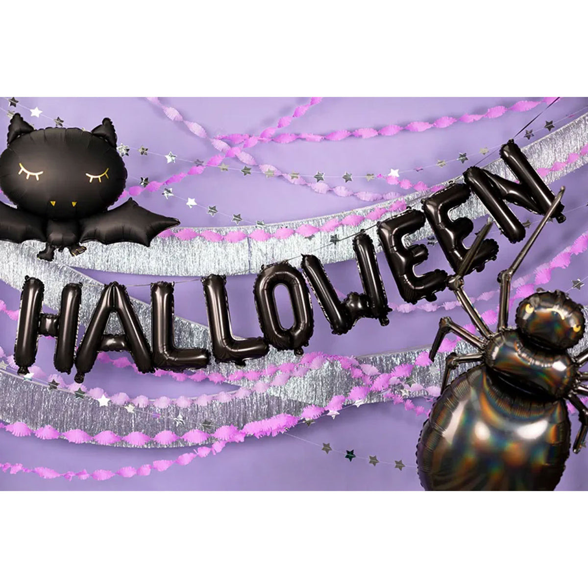1 Ballon - Schriftzug - Halloween