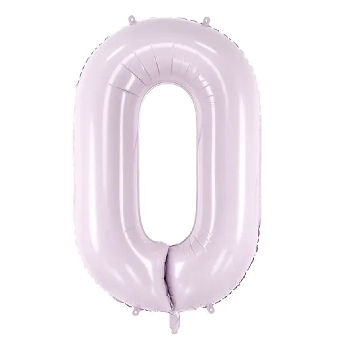 1 Balloon XL - Zahl 0 - Lila