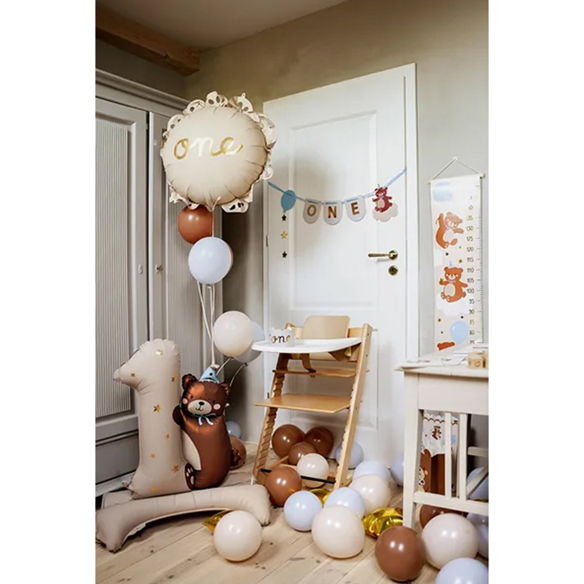 1 Balloon XL - Geburtstag ONE