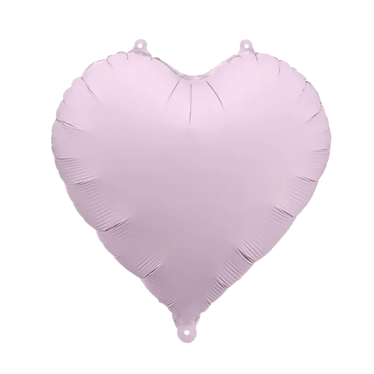 1 Ballon - Herz - Satin - Lila