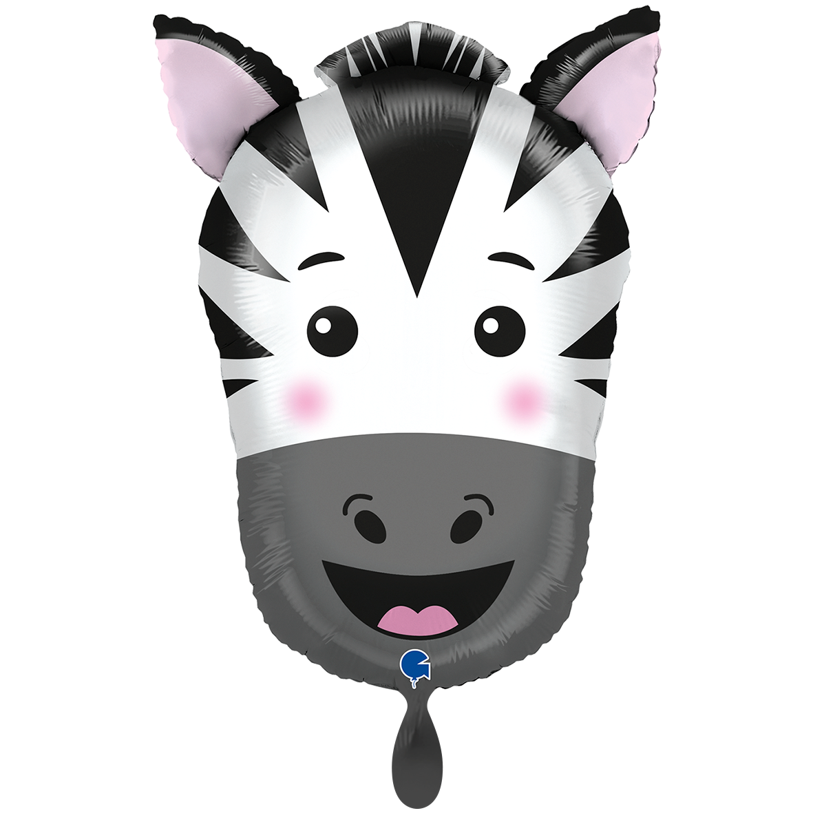 1 Balloon XXL - Zebra Head