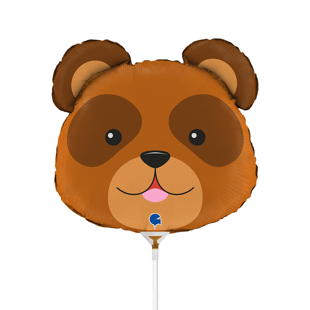 10 Miniballoons Airfilled - Bear Head (Unverpackt)