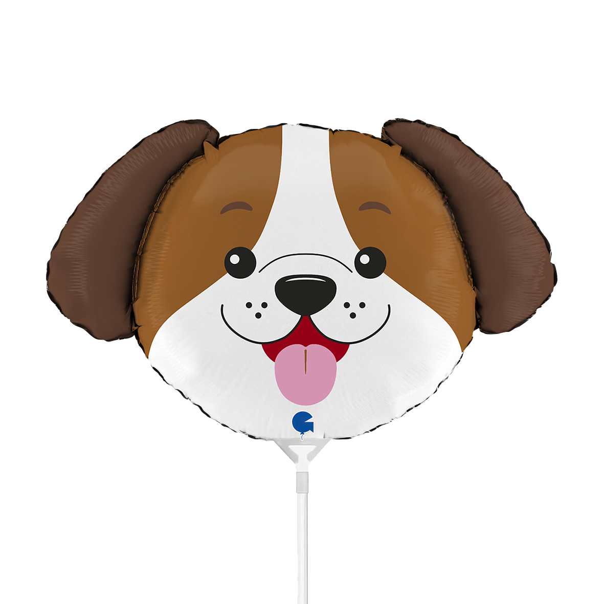 10 Miniballoons Airfilled - Dog Head (Unverpackt)