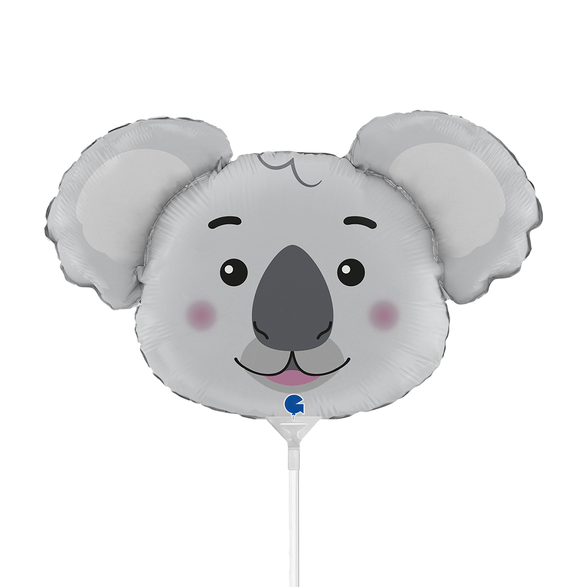 10 Miniballoons Airfilled - Koala Head (Unverpackt)