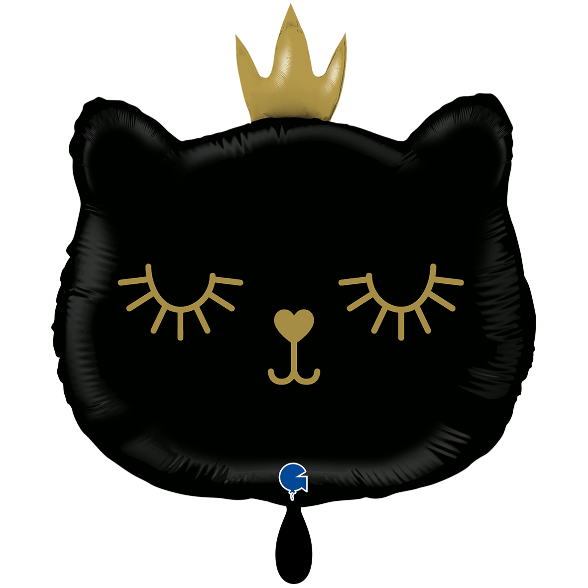 1 Balloon XXL - Cat Princess - Black